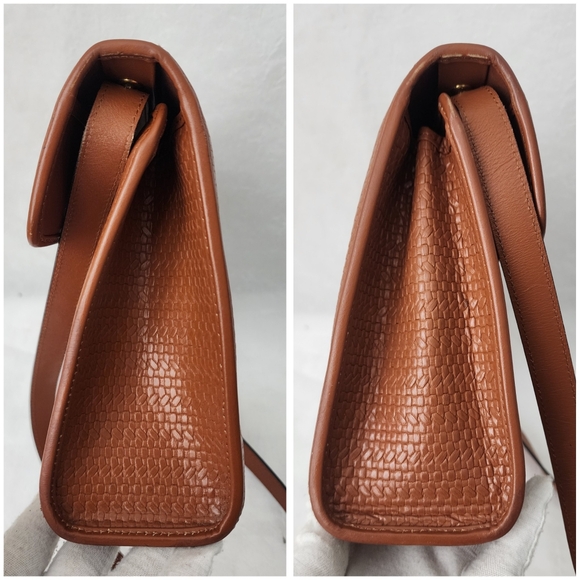 Auth Christian Dior Vintage Brown Crossbody/Cluth Bag - Picture 13 of 15